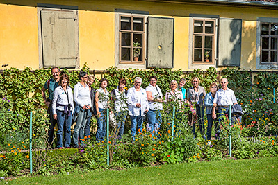 Lustwandeln im Goethe-Garten, Am Frauenplan