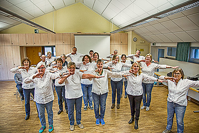 Hinweis zum Ausgang – oder doch Ballett?